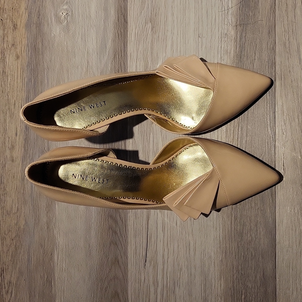 Nine west pale pink high heels - Picture 2 of 5